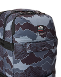F-Light Transit 45L Search Camo Travel Bag in Black & Grey