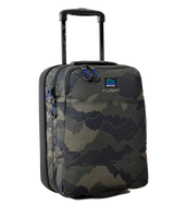 The Rip Curl F-Light Cabin Search Camo 30L Holdall in Black & Olive