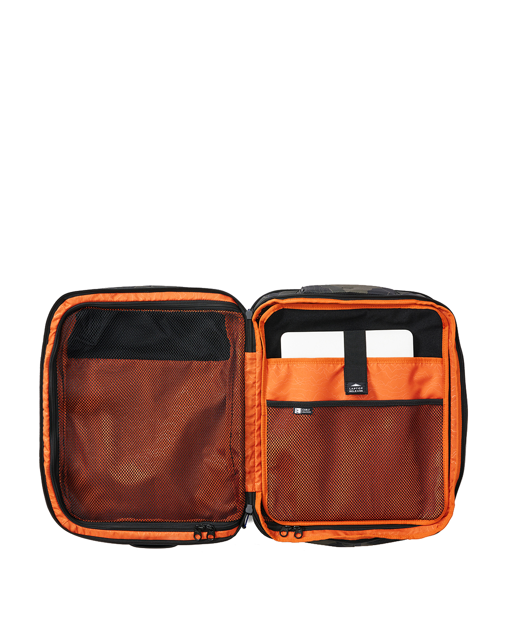 The Rip Curl F-Light Cabin Search Camo 30L Holdall in Black & Olive