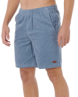 Classic Surf Cord Volley Shorts in Bluefin