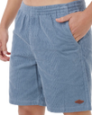 Classic Surf Cord Volley Shorts in Bluefin