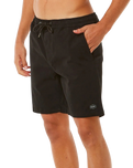 The Rip Curl Mens Classic Surf Volley Shorts in Black