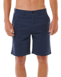 The Rip Curl Mens Classic Surf Chino Walkshorts in Navy