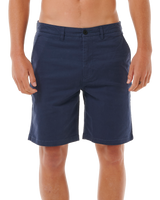 The Rip Curl Mens Classic Surf Chino Walkshorts in Navy