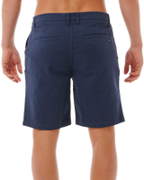 The Rip Curl Mens Classic Surf Chino Walkshorts in Navy