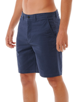 The Rip Curl Mens Classic Surf Chino Walkshorts in Navy