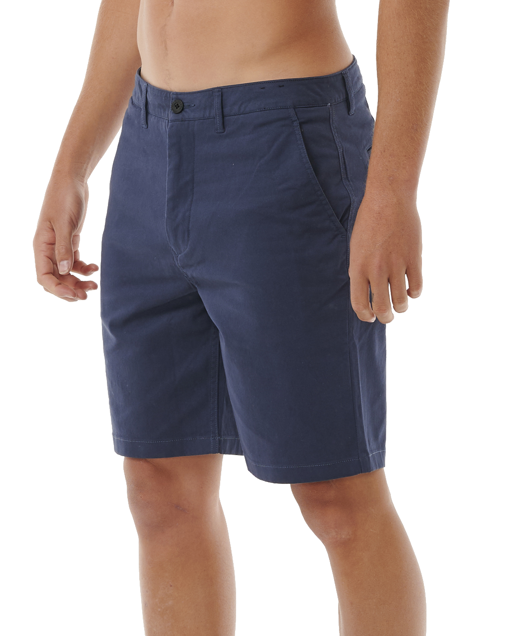 The Rip Curl Mens Classic Surf Chino Walkshorts in Navy