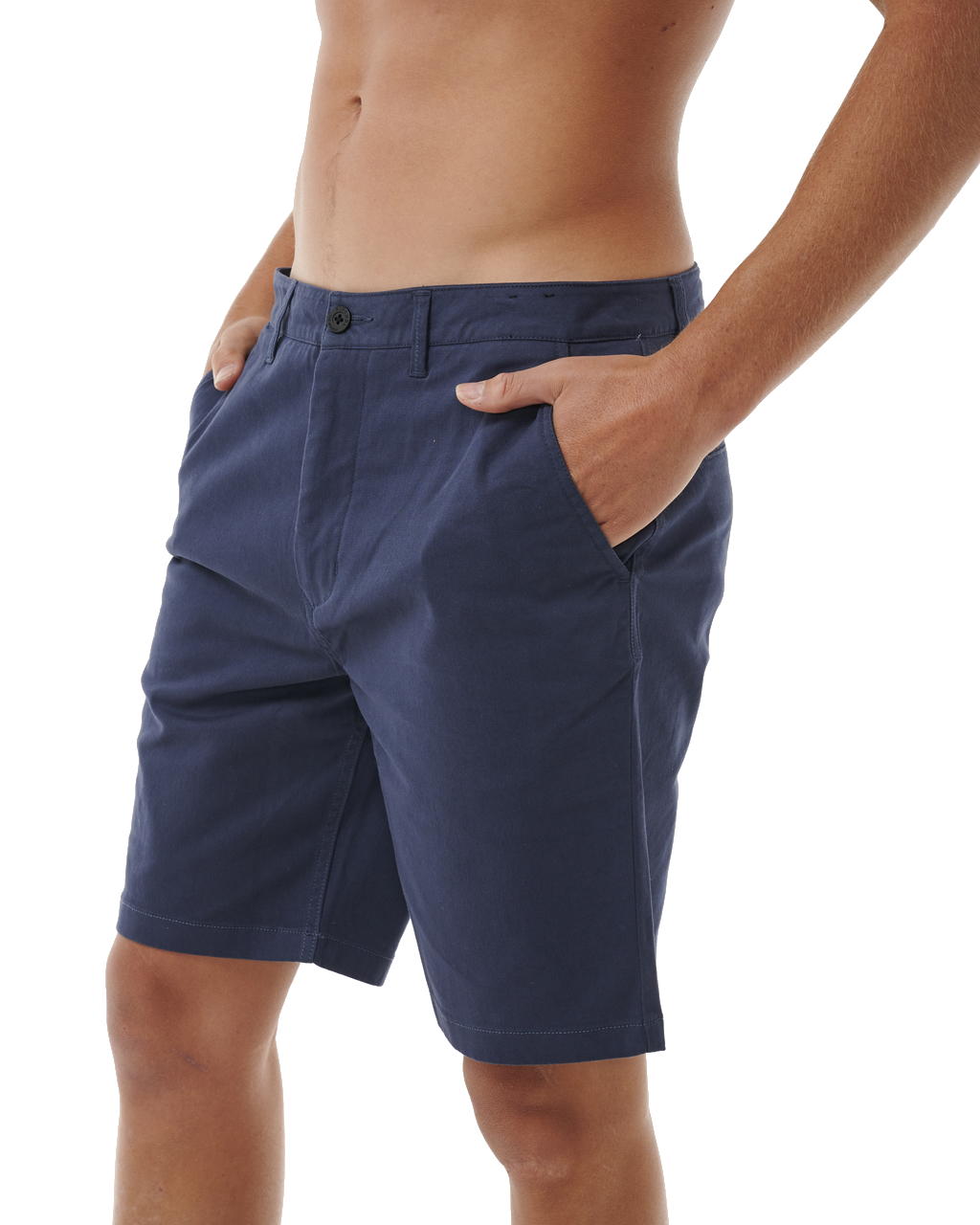 The Rip Curl Mens Classic Surf Chino Walkshorts in Navy