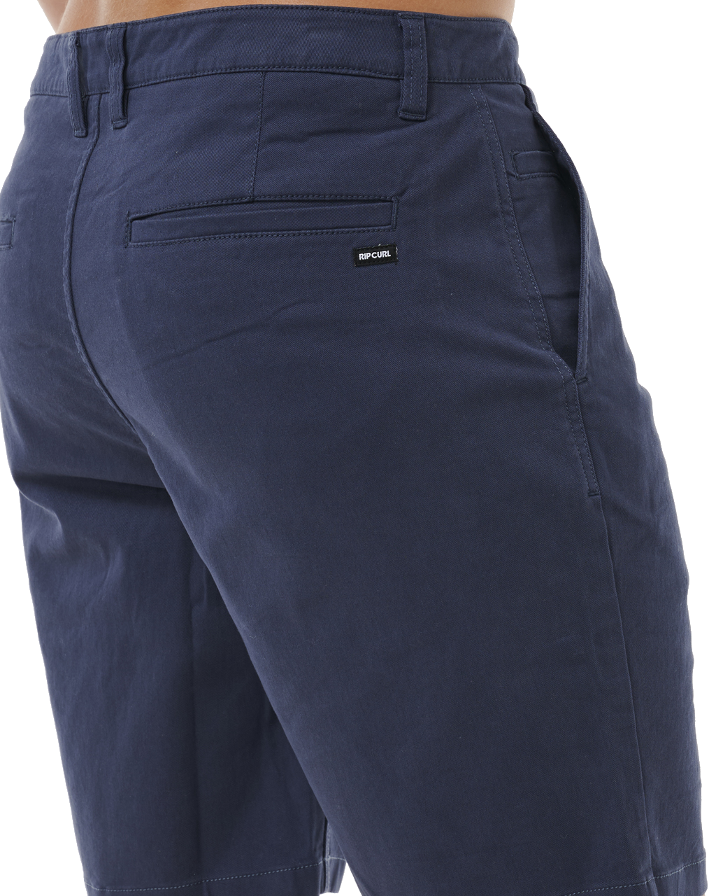 The Rip Curl Mens Classic Surf Chino Walkshorts in Navy