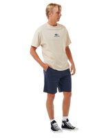 The Rip Curl Mens Classic Surf Chino Walkshorts in Navy