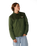 The Rip Curl Mens Classic Surf Cord Puffer Jacket in Dark Olive