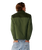 The Rip Curl Mens Classic Surf Cord Puffer Jacket in Dark Olive