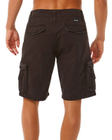 The Rip Curl Mens Classic Surf Trail Cargo Shorts in Khaki