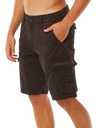 The Rip Curl Mens Classic Surf Trail Cargo Shorts in Khaki