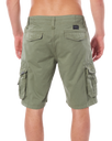 The Rip Curl Mens Classic Surf Trail Cargo Walkshorts in Mid Green