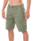 The Rip Curl Mens Classic Surf Trail Cargo Walkshorts in Mid Green