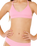 Girls Premium Rib Tri Bikini Set in Begonia Pink
