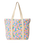Mixed Canvas 31L Tote Bag in Cornflower Blue