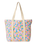 Mixed Canvas 31L Tote Bag in Cornflower Blue