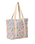 Mixed Canvas 31L Tote Bag in Cornflower Blue