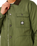 Premium Surf Sherpa Jacket in Dark Olive