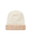 2 Tone Revo Beanie in Off White & Tan