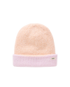 2 Tone Revo Beanie in Peach & Lilac