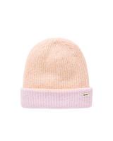 2 Tone Revo Beanie in Peach & Lilac