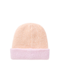2 Tone Revo Beanie in Peach & Lilac