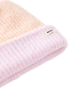 2 Tone Revo Beanie in Peach & Lilac