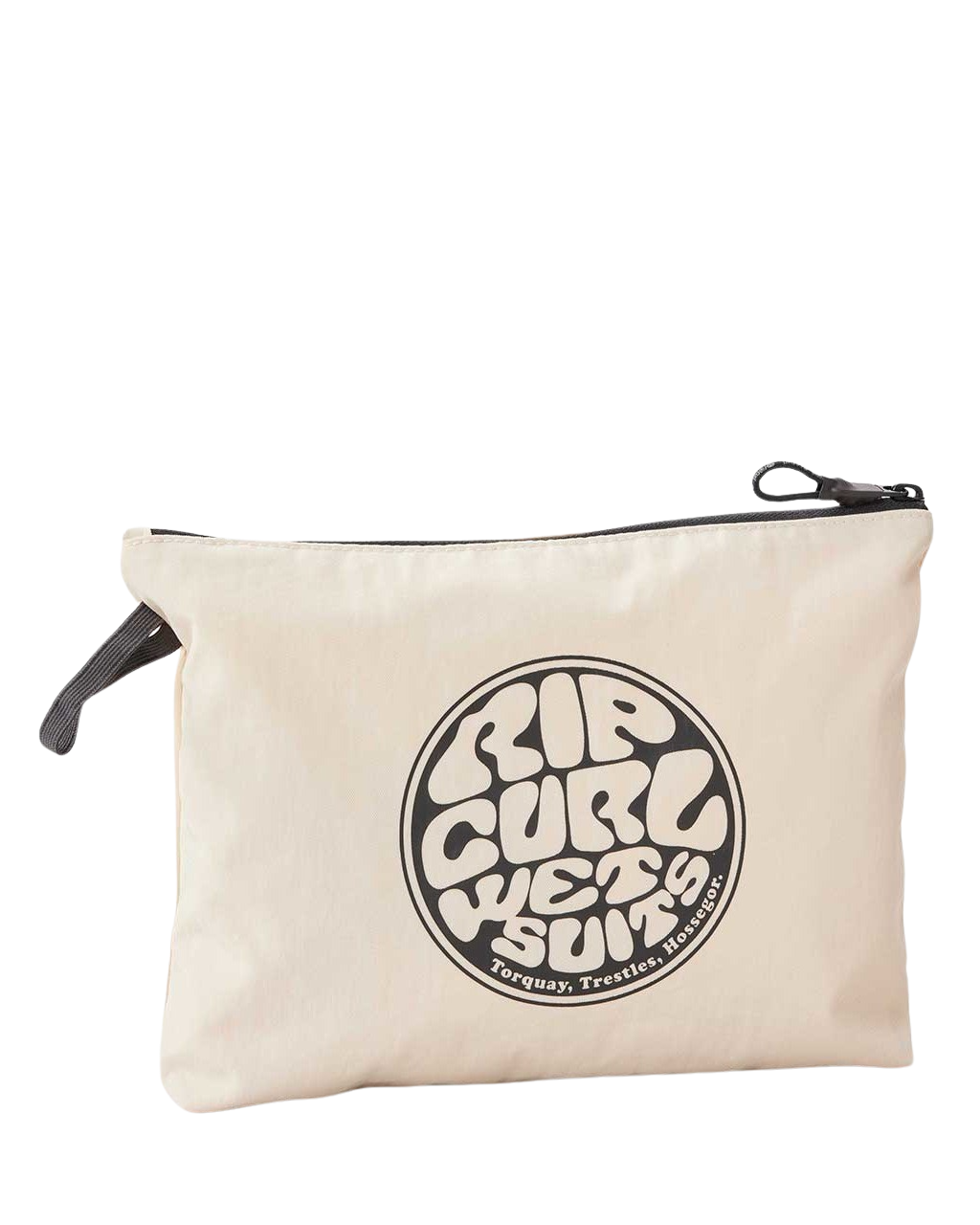 The Rip Curl Surf Series Wash Bag in Off White & Black