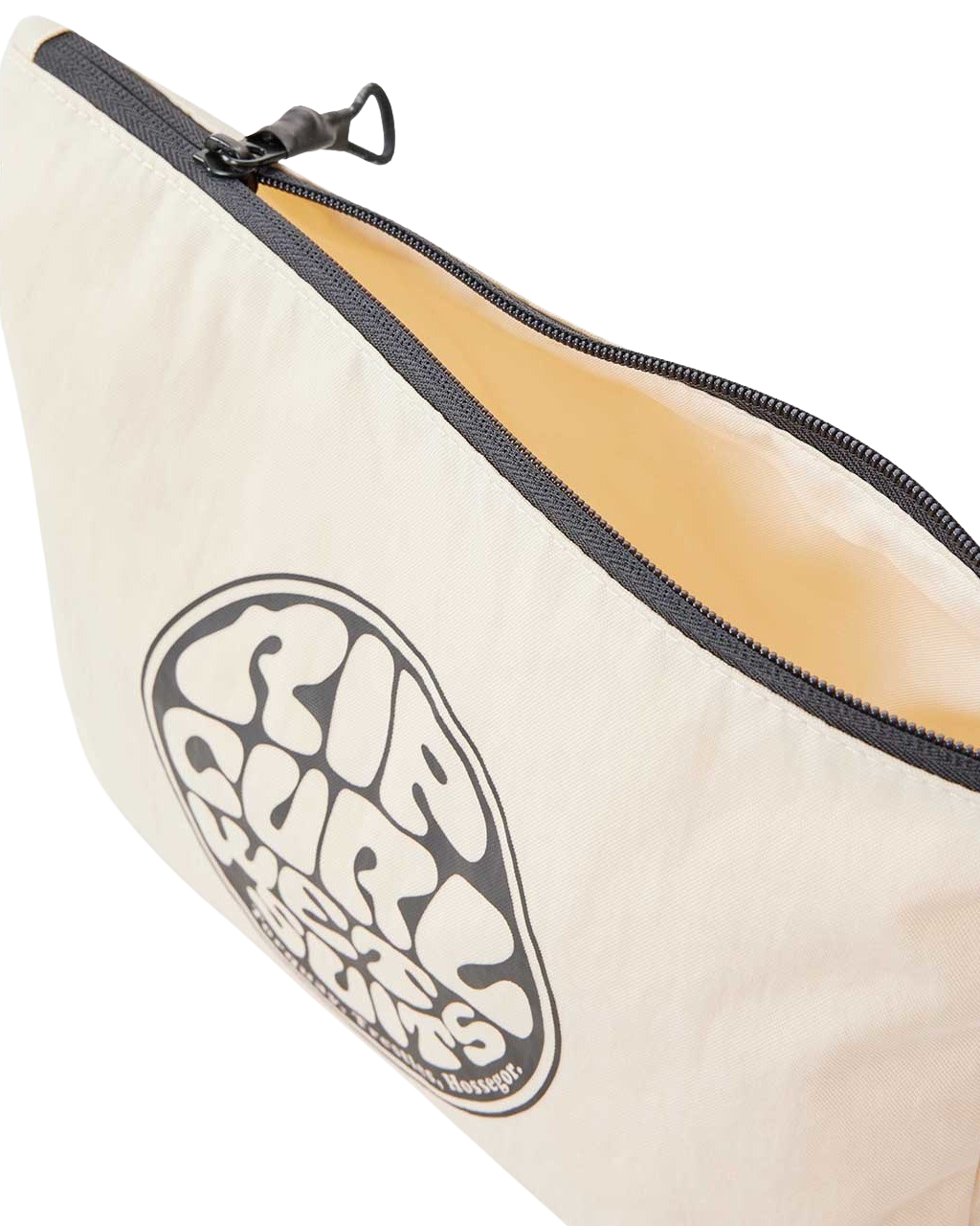 The Rip Curl Surf Series Wash Bag in Off White & Black