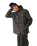 The Rip Curl Mens Archive DWR Plaid Jacket in Dark Navy