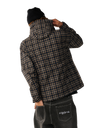 The Rip Curl Mens Archive DWR Plaid Jacket in Dark Navy