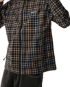 The Rip Curl Mens Archive DWR Plaid Jacket in Dark Navy