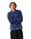 The Rip Curl Mens Premium Surf Anyday Shacket in Light Navy