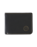 The Rip Curl Mens Wetsuit Logo RFID All Day Wallet in Black