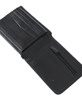 The Rip Curl Mens Wetsuit Logo RFID All Day Wallet in Black