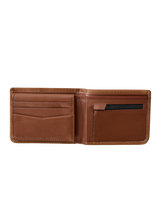 The Rip Curl Mens Wetsuit Logo RFID All Day Wallet in Tan