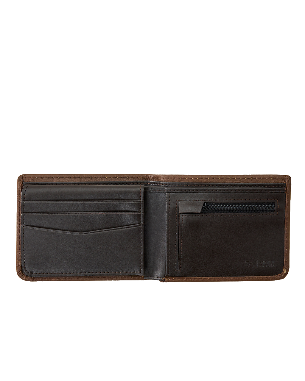 The Rip Curl Mens Wetsuit Logo RFID All Day Wallet in Brown