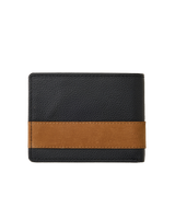 The Rip Curl Mens Diamond RFID Slim Wallet in Black