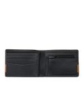The Rip Curl Mens Diamond RFID Slim Wallet in Black