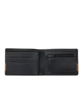The Rip Curl Mens Diamond RFID Slim Wallet in Black