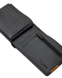 The Rip Curl Mens Diamond RFID Slim Wallet in Black