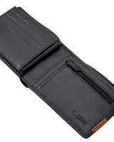 The Rip Curl Mens Diamond RFID Slim Wallet in Black