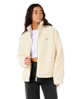 The Rip Curl Womens Cala Nights Sherpa Jacket in Lily