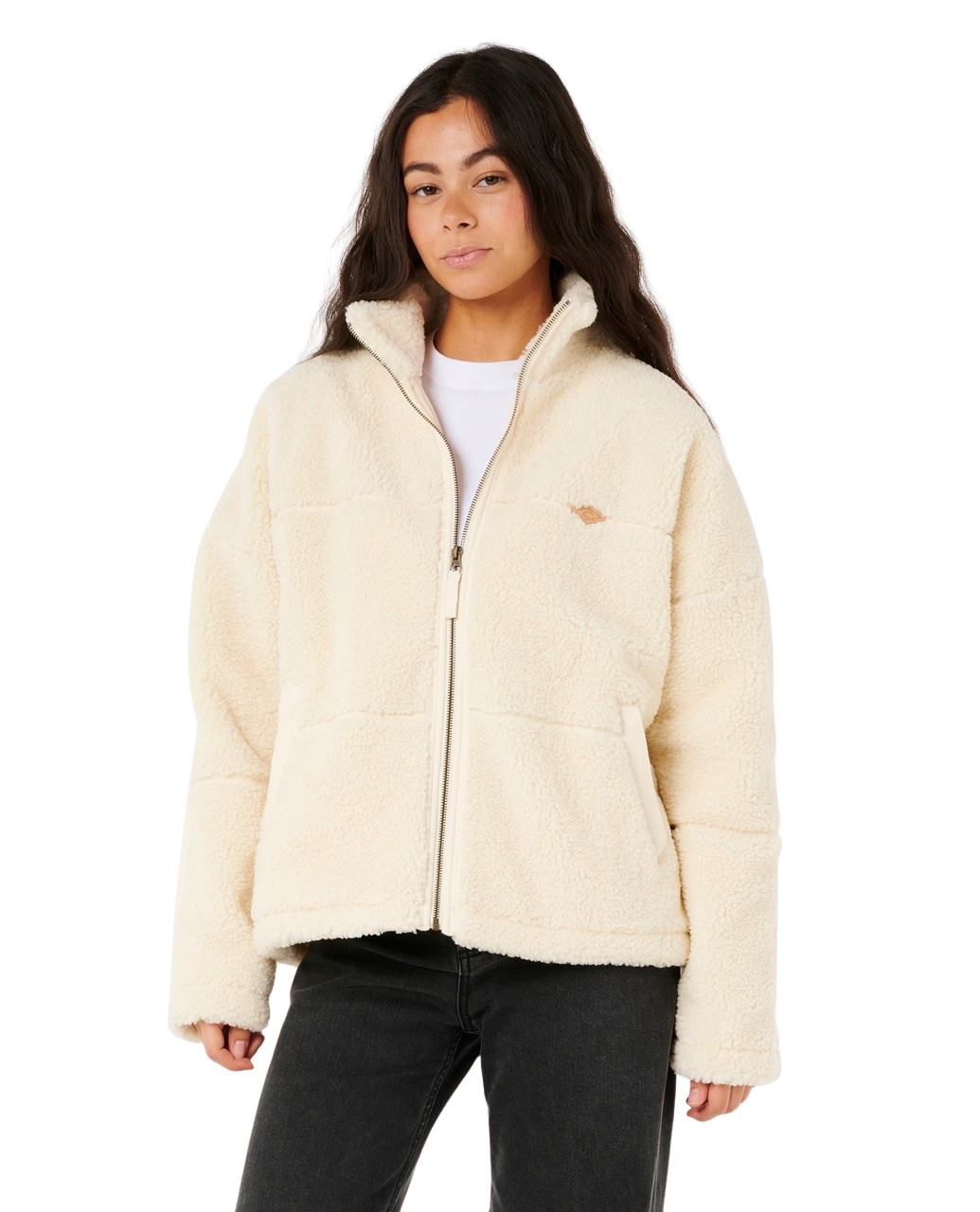 The Rip Curl Womens Cala Nights Sherpa Jacket in Lily