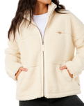 The Rip Curl Womens Cala Nights Sherpa Jacket in Lily