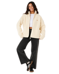 The Rip Curl Womens Cala Nights Sherpa Jacket in Lily