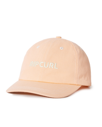 The Rip Curl Womens Surf Spray 5 Panel Cap in Bright Peach